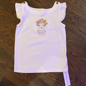 Jamie and jack T-shirt - size 6 - new with tags